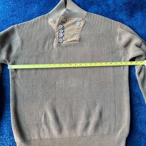 Stauer Vintage Military Commando Sweater Size X-Large With Reinforced Elbows